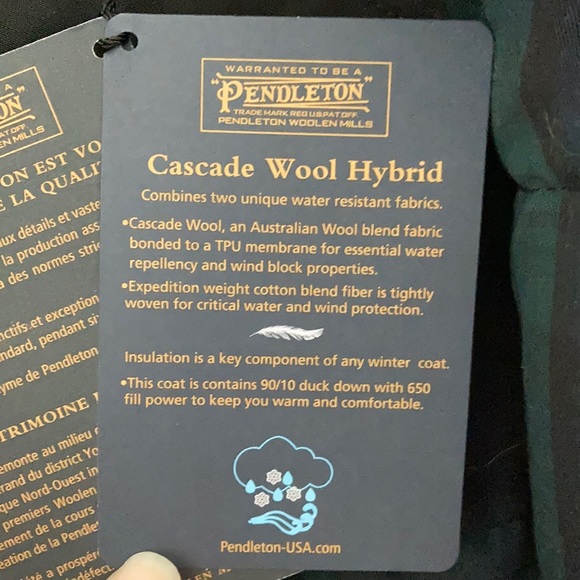 Pendleton wool/waterproof hybrid coat - Picture 4 of 8